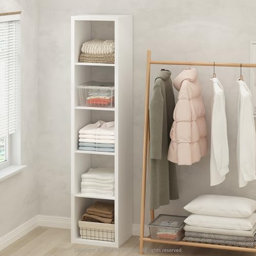 Furinno Cubic Extra Thick 5-Cube Closet Organizers and Storage by Furinno-FitsYourSpaceFitsYourBudget