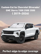 EcoNour Windshield Sunshade for Chevy Silverado/GMC Sierra 2019-2026 - Image 2
