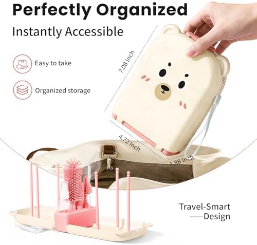 LEQXGO Travel Baby Bottle Cleaner Kit - Image 2