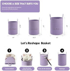 Laundry Basket Hamper Tall Rope Storage Woven - Image 2