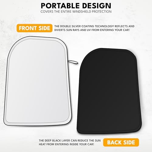 EcoNour Tesla Windshield Sun Shade - Image 6