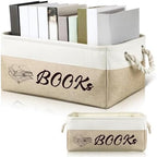 Marsui 1 Pcs TBR Basket Book Storage Bin Bookish Gifts by Marsui