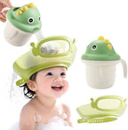 FUNUPUP Baby Shower Cap with Bath Rinse Cup by FUNUPUP