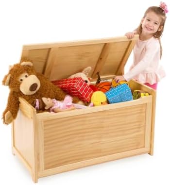 Melissa & Doug Wooden Toy Chest - Image 3