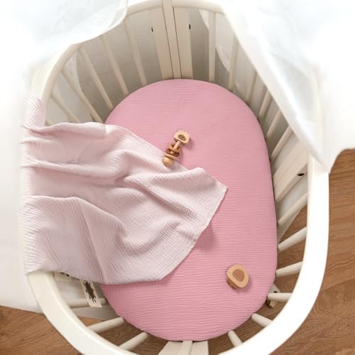 lulumoon Muslin Bassinet Sheets - Image 5