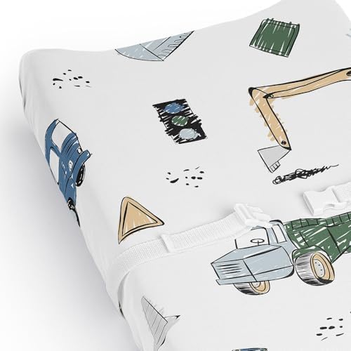 Sweet Jojo Designs Baby Changing Pad Cover Sheet - Image 4