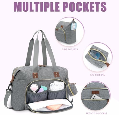 Tuwubi Diaper Bag Tote, Baby Diaper Bag - Image 2