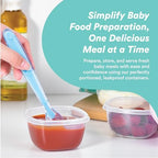 Liname Silicone Baby Food Containers 6-Pack - Image 7