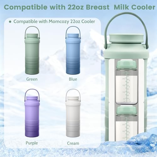 4 Pack 10oz Wide-mouth Breastmilk Storage Bottle - Image 3