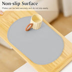 Silicone Placemat Set of 4, Heat Resistant Placemats - Image 5