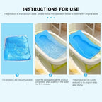 Baby Bath Sponge Soft Infant Bath Mat Newborn Cushion - Image 4