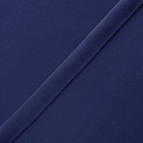 Hiasan Navy Blue Valance Curtains - Image 4