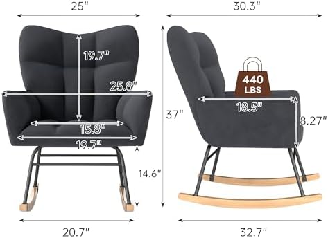 Nursery Rocking Chair, Rocking Chairs - Image 2