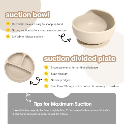 Silicone Baby Feeding Utensils Set - Image 6