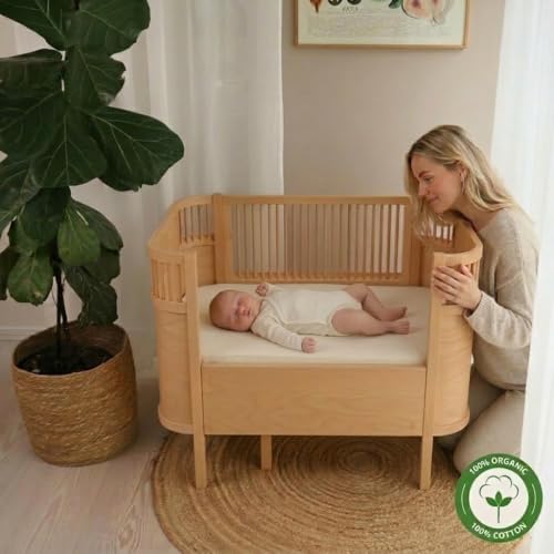 Crib Sheets, 100% Organic Cotton Muslin - Image 2