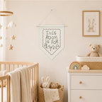 KYTWSFWS Playroom Wall Art Pennant Flag, Kids Room Wall Decor, This Room Is - Image 3