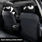 Funny Cartoon car headrest Cover, 2 Pieces Set of Cute Funny Eyes, Suitable - Image 3