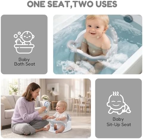 Baby Bath Seat for Babies 6 Months & Up Sitting Up - Image 5
