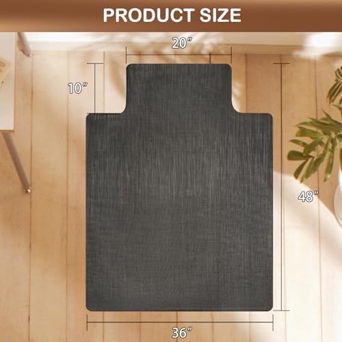 Office Chair Mat for Hardwood Floor, Heavy Duty Textilene Floor Protector for - Image 2