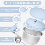 2 Pack Baby Stainless Steel Snack Containers - Image 2