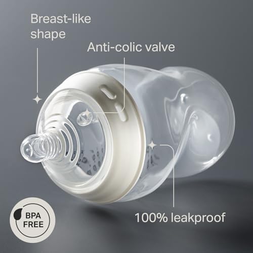 Tommee Tippee Natural Start Baby Bottle Set, Breast-Like Nipples - Image 4