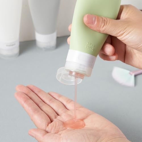 INSFIT Travel Bottles for Toiletries, TSA Approved 3oz Travel Size Containers - Image 4