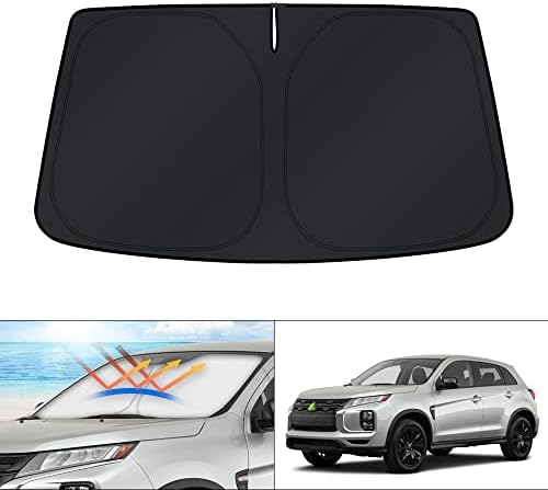 KUST Windshield Sun Shade for 2011-2023 2024 2025 Mitsubishi Outlander Sport by KUST