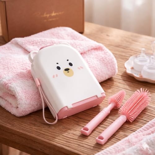 Travel Bottle Cleaner kit, 7in1 Baby Travel Gear Essential Silicone Travel - Image 6