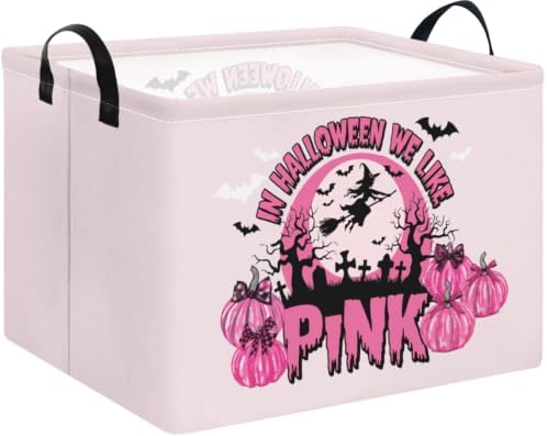 Pink Spooky Cute Witch Halloween Basket by NTAOHAMPER