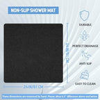 Hargiis Non-Slip Bathtub Mat, Anti Slip Shower Mat, Fast Drying Bathtub Mats - Image 2