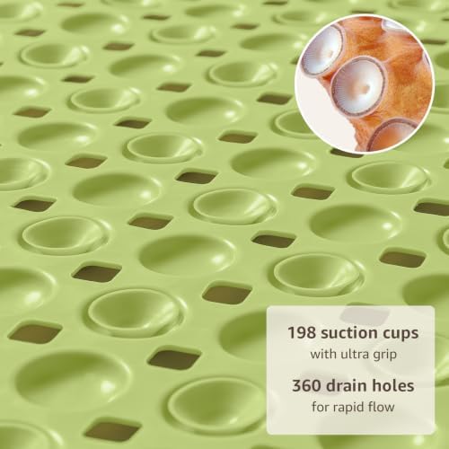 OTHWAY Bath Tub Shower Mat Non Slip, Bathtub Floor Liner Mats - Image 3