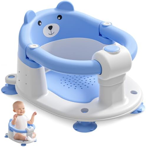Baby Bath Seat for Babies 6 Months & up, Non-Slip Toddler Bath Seats for Babies by Himold
