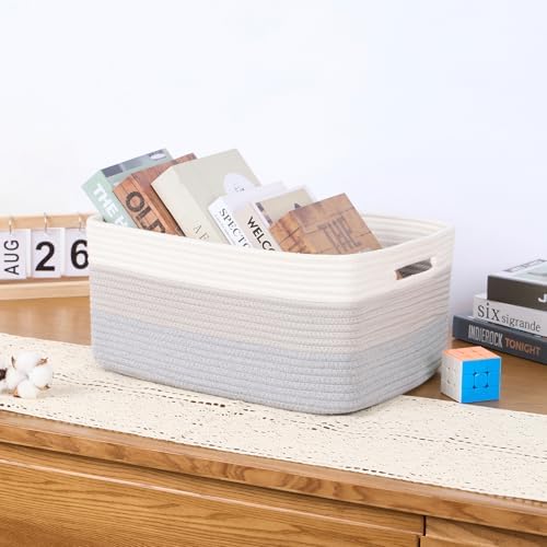 MiniArk Large Storage Baskets for Organizing, Baby Nursery, Toy Bins Box - Image 5