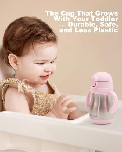 Bakpoco Stainless Steel Sippy Straw Cup - Image 4