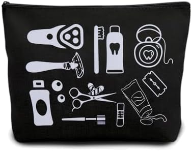 Zipper Travel Toiletry Bag Travelling Accessories Mens Male Shaving Storage Bag by Sudaporn