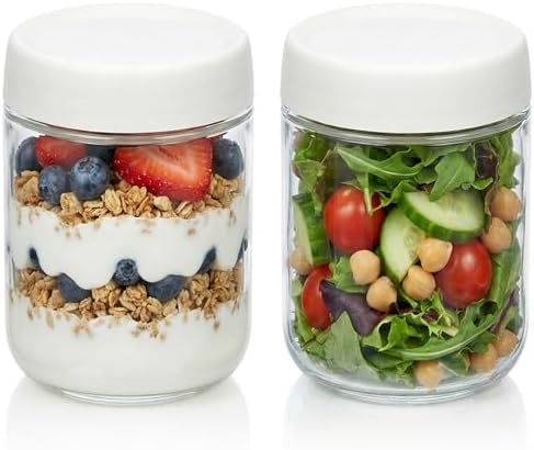2Pack Overnight Oats Containers by Povinmos
