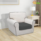 Easy-Going Waterproof Cushion Covers Set, Quilted Stretch 1-Piece Sofa Seat - Image 2