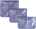 Tiny Twinkle Diaper Bag Organizing Pouches|3 Pack Mess-Proof Clear Front Travel by TinyTwinkle