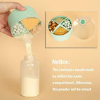 Accmor Formula Dispenser On The Go, Non-Spill Rotating Four-Compartment Formula - Image 6