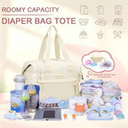 Pritent Diaper Bag Tote Waterproof Maternity Baby Bags - Image 3