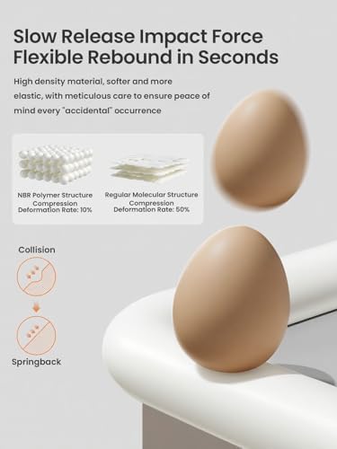 Baby Corner Protector Guards, 6.6FT 0.47'' Thick, Peel and Stick - Image 3