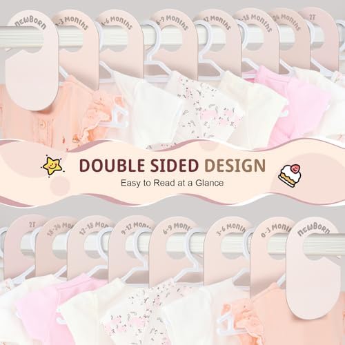 MEILIDY Double Sided Baby Closet Dividers - Image 3
