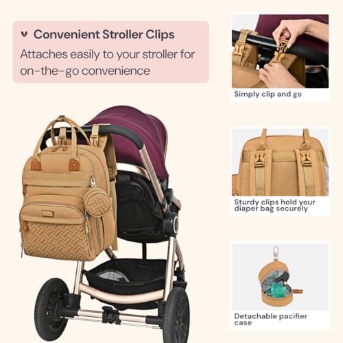 BabbleRoo Diaper Bag Backpack - Image 6