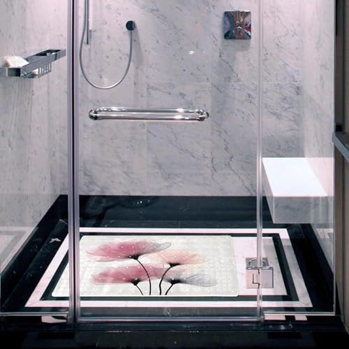 Bathtub Mat Non Slip 26.8x15.1 Inch, Machine Washable Shower Mats - Image 5