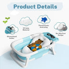 AVIDOR Baby Bathtub, Collapsible Bathtub - Image 2