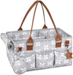 Moteph Diaper Caddy with Changing Mat, Large Baby Diaper Caddy Organizer with - Image 6