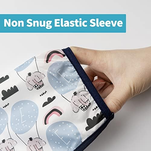 3 Pcs Long Sleeved Bib Set|Baby Waterproof Bibs - Image 6