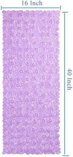 Webos Bath Shower Mat Non Slip: Extra Large Pebble Bathtub mat - Image 2