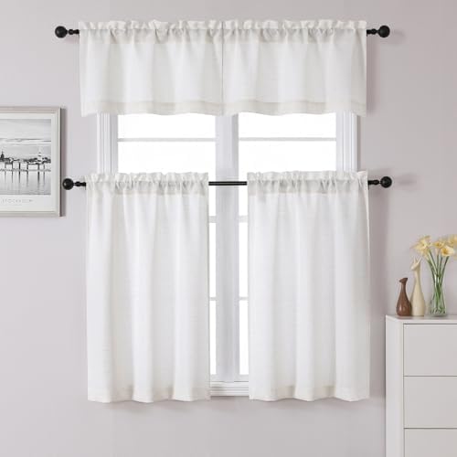 Chyhomenyc Natural Short Curtain Valance - Image 2