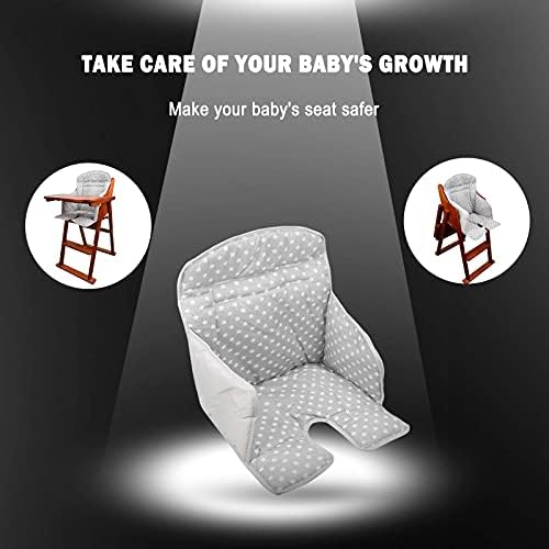 twoworld High Chair Cushion, High Chair Seat Cover - Image 7